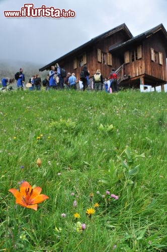 La baita del Fuciade in Trentino