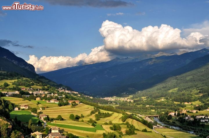 Val di Fiemme al tramonto dall Hotel Lagorai