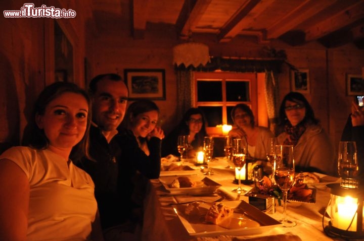 Dentro alla baita in Val San Niccol