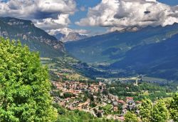 Panorama Val di Fiemme da Hotel Veronza