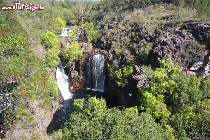 Florence Fall, Litchfield National Park nel Northen Territory - Florence Falls è alimentata dallo stesso torrente  che crea il Buley Rockhole pochi chilometri a monte.