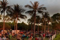 Mindil Beach, Darwin: tutti in attesa del Tramonto a Darwin