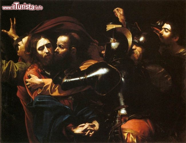 Immagine Caravaggio nella Galleria Nazionale d'Irlanda a Dublino: la Cattura di Cristo