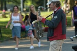 Vondelpark Amsterdam: musicisti di strada