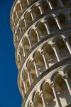 Dettaglio colonnato torre di Pisa