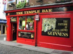 The Temple Bar il famoso pub di Dublino nell'omonimo quartiere