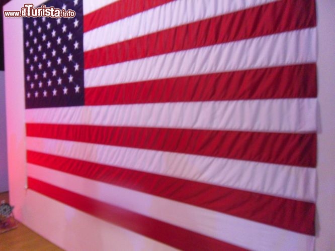 La Bandiera Americana celebrata a Londra 2012, durante la conferenza con Phelps