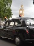 Taxi Londra e Big Ben durante le Olimpiadi 2012 ...