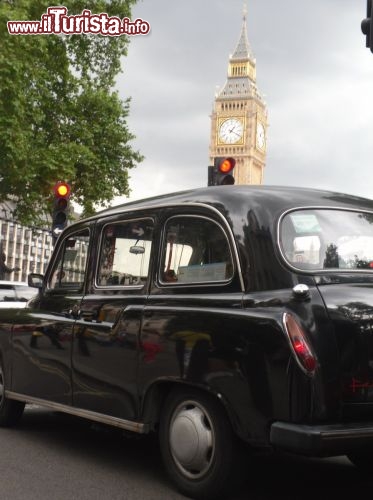Taxi Londra e Big Ben durante le Olimpiadi 2012
