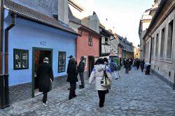 Castello di Praga il Vicolo d'Oro