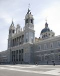 Plaza de Oriente e la Cattedrale Almudena, Madrid ...