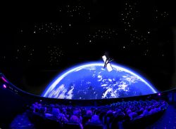 Lo spettacolo del Planetario della Città dello Spazio di Tolosa - foto copyright Cité de l'Espace