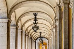 Arcate, Praca do Comercio Lisbona - © matthi ...