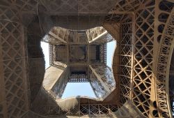 L'imponenza della Torre Eiffel, vista da ...