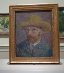 Autoritratto di Van Gogh con cappello di paglia ...