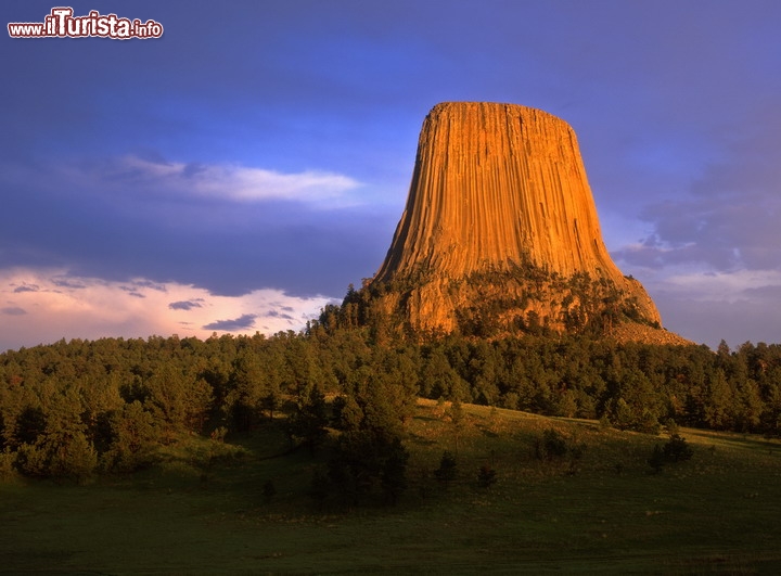 Devils Tower, Wyoming
Sicuramente una montagna particolare, con un fascino tutto suo, il primo National Monument americano di Devils Tower ispirò anche lo stesso Steven Spielberg, che usò questa montagna per ambientarci alcune scene del suo film Incontri Ravvicinati del Terzo Tipo. Luogo perfetto quindi anche per eventuali evoluzioni “aliene” della fine del mondo. Il sito si trova comunque lontano dai reattori nucleari Usa e del Canada ed ovviamente anche al riparo di eventuali situazioni di rischio legati agli tsunami. Qui la mappa interattiva.

© mikenorton / Shutterstock.com