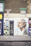 Street painting su Bacon Street, Londra - London ...