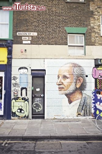Immagine Street painting su Bacon Street, Londra - London on View/VisitBritain