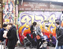 Quartiere Brick Lane - London on View/VisitBritain-