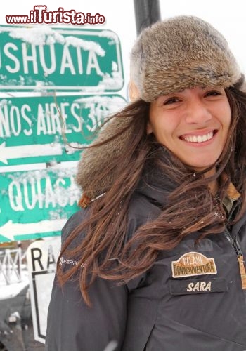 Sara ad Ushuaia poco prima di lasciare la spedizione - © DONNAVVENTURA® 2012 - Tutti i diritti riservati - All rights reserved