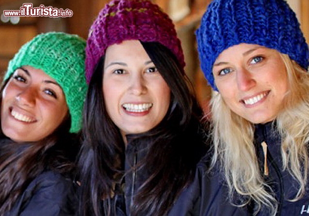 Team iniziale, 3 delle nuove ragazze, in versione inverno Australe - © DONNAVVENTURA® 2012 - Tutti i diritti riservati - All rights reserved