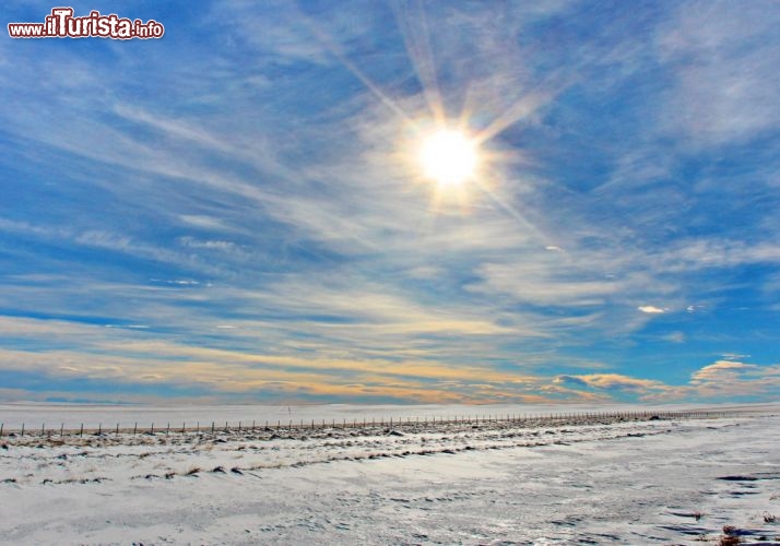 Paesaggio innevato presso la ruta 40 - © DONNAVVENTURA® 2012 - Tutti i diritti riservati - All rights reserved