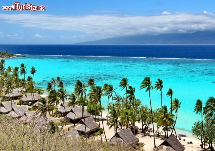 Lo scorcio della baia vista dal Sofitel di Moorea, nella polinesia Francese - © DONNAVVENTURA® 2012 - Tutti i diritti riservati - All rights reserved