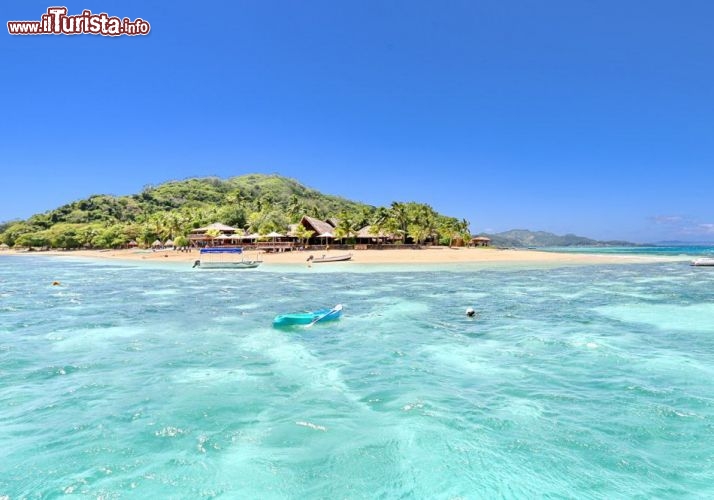 Laguna e spiaggia alle Isole Fiji vicino a Castaway Island - © DONNAVVENTURA® 2012 - Tutti i diritti riservati - All rights reserved