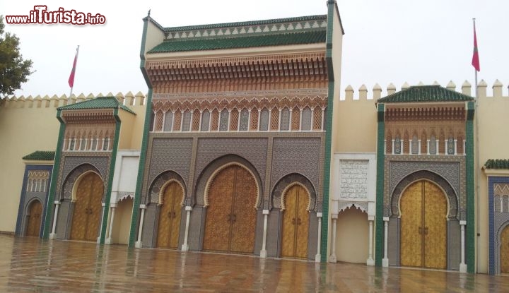 Fes , il palazzo reale: la città è una delle capitali imperiali del Marocco - Foto di Mara Agostini