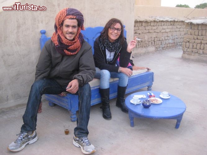 Il caffè con M'barek a Merzouga - Foto di Mara Agostini