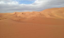 Merzouga il deserto dell'Erg Chebbi, il mare ...