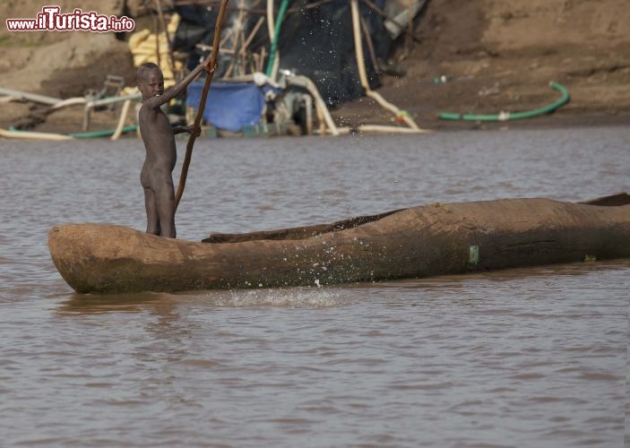 Immagine Anche i più piccoli sanno come condurre la barca