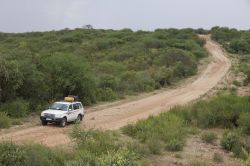 La strada per Key Afar e la nostra geep