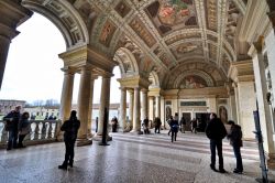 La Loggia di Davide, sul lato orientale del Palazzo Te a Mantova