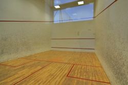 Gli unici campi di squash del Sudan si trovano dentro all'Hotel Corinthia Khartoum