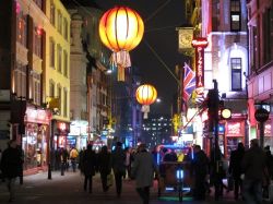 La Chinatown di Londra nel pirotecnico quartiere di Soho in pieno centro a London Town