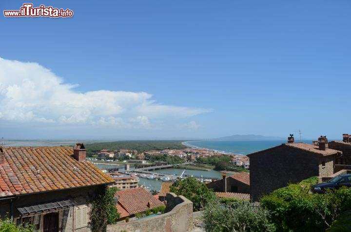 Immagine Vista del litorale di Castiglione della Pescaia