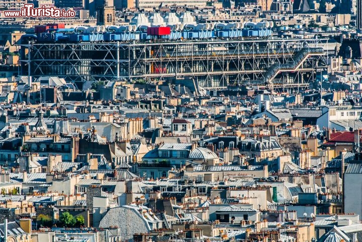 Immagine Vista area de Le Marais e del Centro Pompidou - © ostill / Shutterstock.com