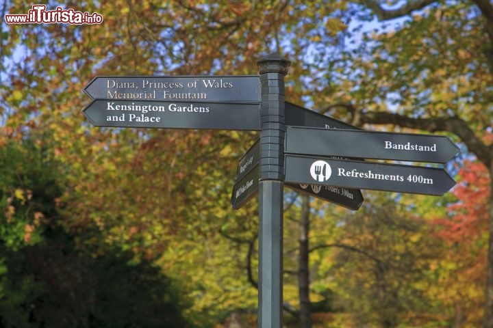 Immagine Cartelli Stradali a Hyde Park a Londra - © www.visitlondon.com/it