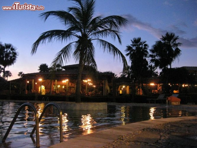 Immagine Resort a Barreirinhas al tramonto, qui abbiamo fatto uno spledido tuffo rilassante, dopo 55 ore di viaggio