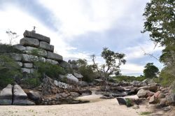 Sacas de La, un particolare paesaggio roccioso nello stato di Paraiba, nel nord-est del Brasile