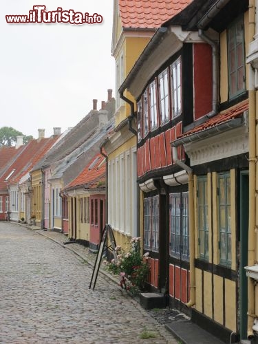 Immagine Eroskobing uno dei villaggi storici  meglio conservati della Danimarca. Si trova sull'Isola di Ærø, a sud dei Fyn