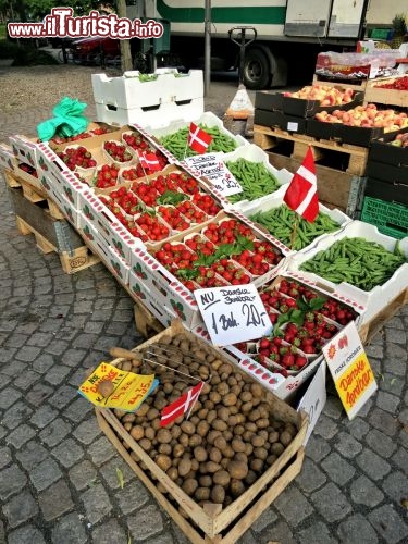 Immagine Il Mercato di Odense, Isola di Fionia, Danimarca