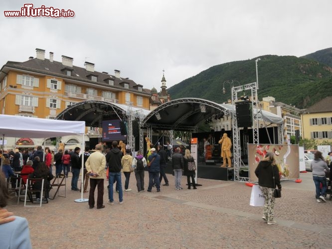 Immagine Conferenza di chef stellati del sudtirol durante il Festival del Gusto di Bolzano