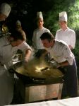 Kaiserschmarrn eseguito dallo Chef Manuel Astuto, presso il Parkhotel Laurin di Bolzano