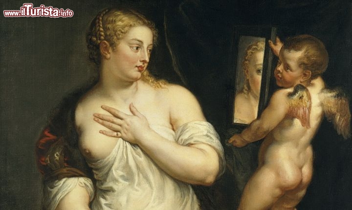 Immagine Venere e Cupido di pinti da Rubens, al Museo Tyssen-Bornemisza di Madrid (Spagna)