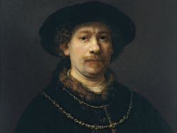 Un famoso autoritratto di Rembrandt costudito ...
