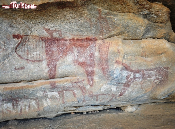 Pitture rupestri di Las Geel, in Somaliland - E' di gran lunga il più noto e più popolare luogo turistico della Somalia! Laas Geel consiste in una serie di grotte che contengono centinaia di antiche pitture neolitiche. L'arte rupestre in queste grotte è senza dubbio tra le meglio conservate al mondo, e risalente gino al 9.000 a.C. , e di viaggiatori che sono in grado di visitare il sito sono privilegiati. Purtroppo il sito non è riconosciuto come un patrimonio mondiale dell'UNESCO dato che si trova nel Somaliland la porzione settentrionale della Somalia, che però non è ancora stata riconosciuta come stato indipendente dalla comunità internazionale. Si trova a poco più di 15 km dalla città di Hargeisa.

© Vlad Galenko / Shutterstock.com