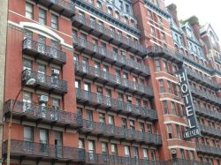 Facciata del Chelsea Hotel, New York City