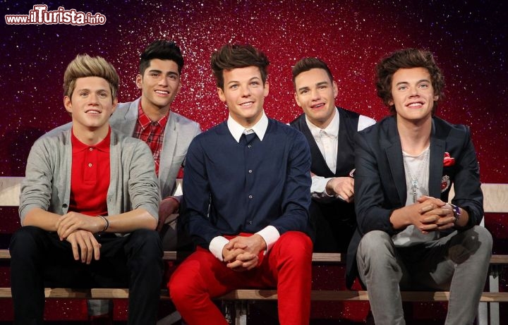 Immagine Le statue di cera degli One Direction son oal momento tra le attrazioni più visitate di del museo di Madame Tussauds a Londra - © landmarkmedia / Shutterstock.com